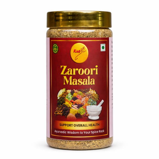 Zaroori Masala by Kusom Spiceutical — 17-herb Ayurvedic wellness blend